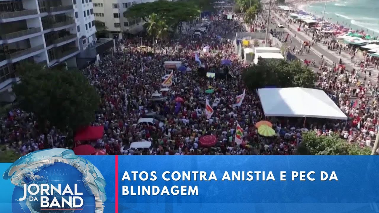 Atos contra anistia e PEC da Blindagem marcam o final de semana | Jornal da Band