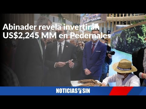 Abinader revela invertirán US$2,245 MM Pedernales