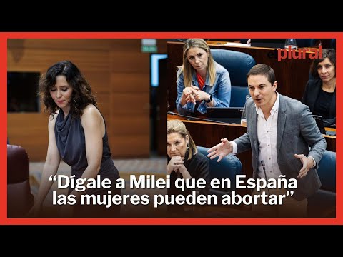 Lobato le dice a Ayuso que recuerde a Milei que España es un gran país