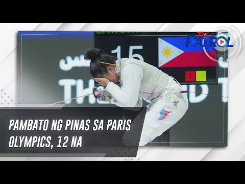 Pambato ng Pinas sa Paris Olympics, 12 na | TV Patrol