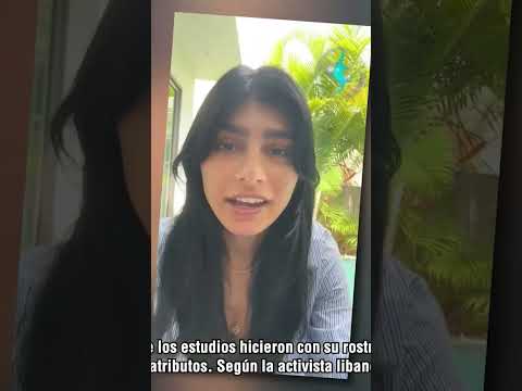 Aunque ahora se arrpiente Mia Khalifa ganó fama por su gran desempeño frente a la cámara