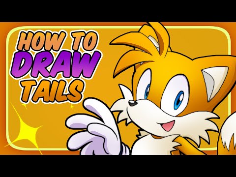 How to Draw: Miles "Tails" Prower! ft. @AxelLazuli