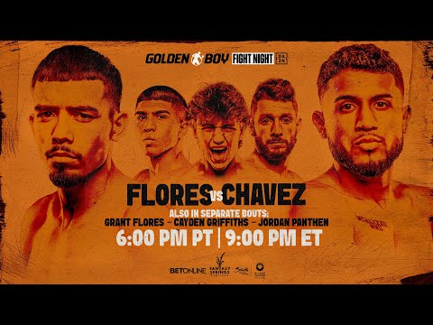 GOLDEN BOY FIGHT NIGHT | Manuel “Gucci Manny” Flores vs. Jorge “El Niño Dorado” Chavez