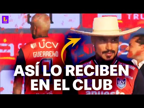 Paolo Guerrero es presentado como jugador de UCV: Así fue la llegada del Depredador a la ceremonia