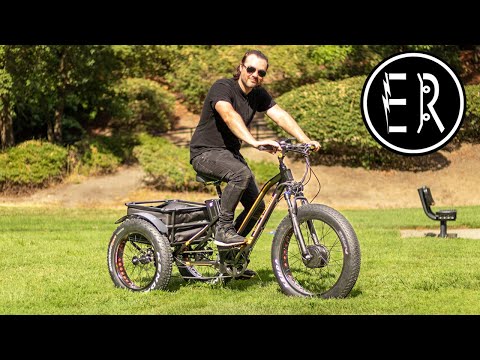 BPM Imports F950 electric bike review: AFFORDABLE fat tire trike with TONS of storage