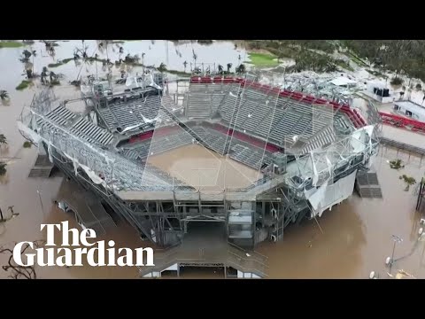 Acapulco: drone footage shows trail of destruction left by Hurricane Otis
