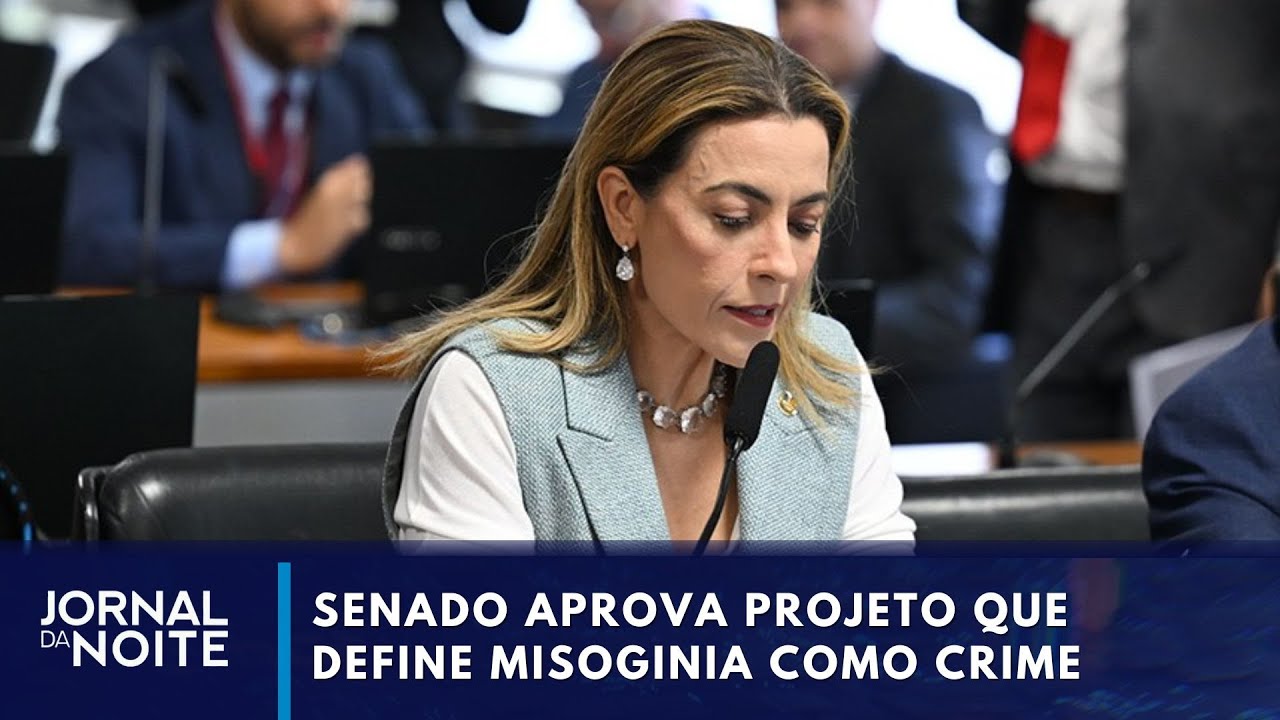 Senado aprova projeto que define misoginia como crime