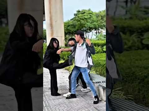 Wrong girl, bad ending! | STRONGER VIBES #sov #action #kindness #hero #help