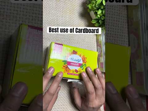 Reuse/ Recycle Old Cardboard #reuse #recycle #cardboardcraft #ytshorts