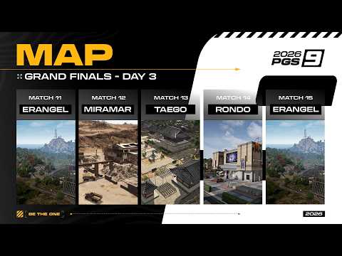 (MAP) GRAND FINALS DAY 3 | 2026 PGS 9 | GEN, T1, <strong>DNS</strong>, GK 참가