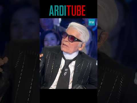 Karl Lagerfeld vs Baffie chez Thierry Ardisson #shorts #INA #Arditube #Ardisson