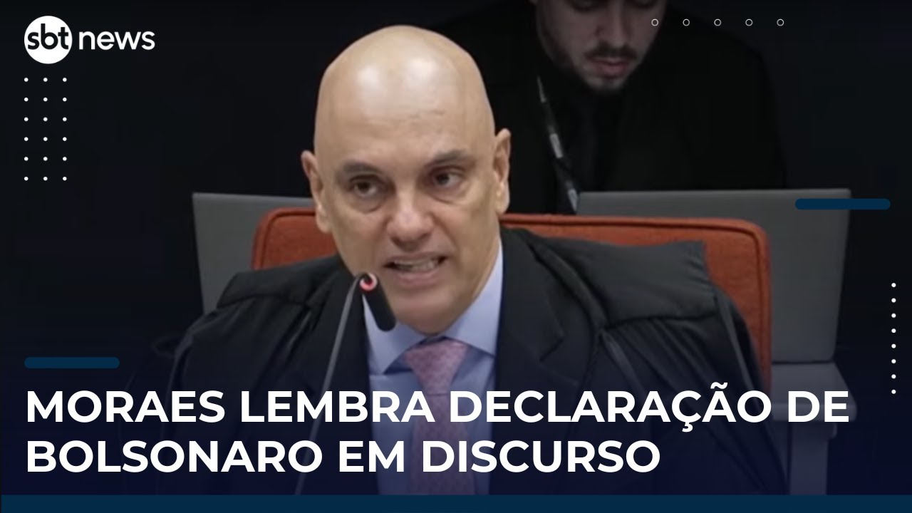 Moraes relembra o que disse Bolsonaro em entrevista Só saio preso morto ou com a vitória