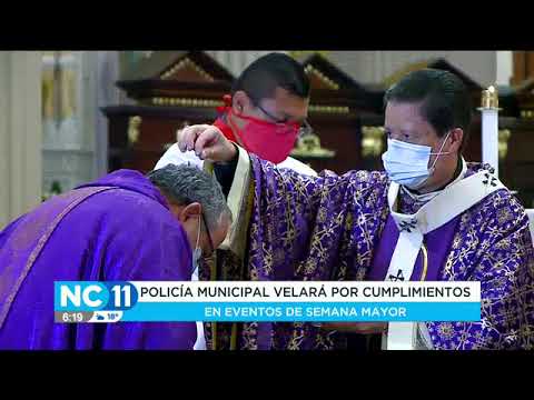 Iglesia Católica será estricta con el uso de la mascarilla para las actividades de esta Semana Santa