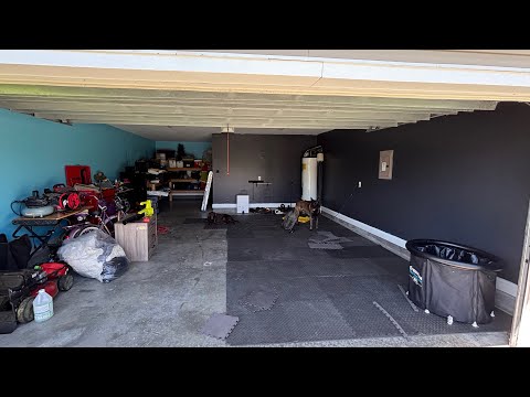 Turning My Garage Into an MMA Gym 🥊 | Garage Transformation Time-Lapse | Part 1