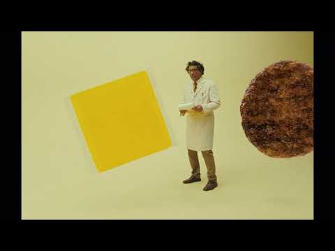 Burger Cheese för runda objekt