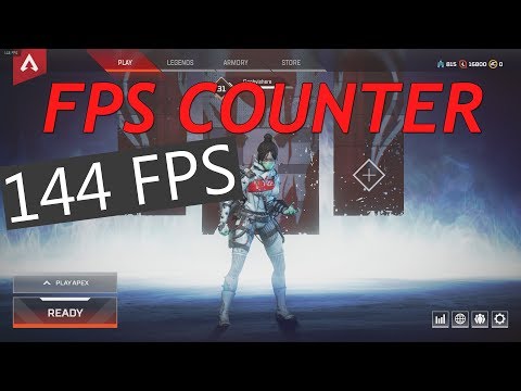 Apex Legends - HOW TO DISPLAY FPS COUNTER!! (Tips and Tricks)
