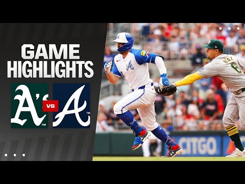 As vs. Braves Game Highlights (6/1/24) | MLB Highlights