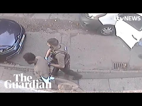 CCTV video appears to show police arresting Nottingham attack suspect