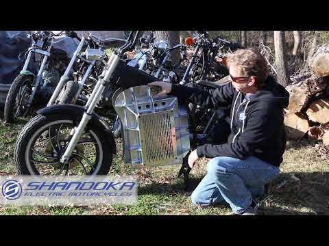 Electric Motorcycle Conversion made Easy with Shandoka RetroFit Adapter