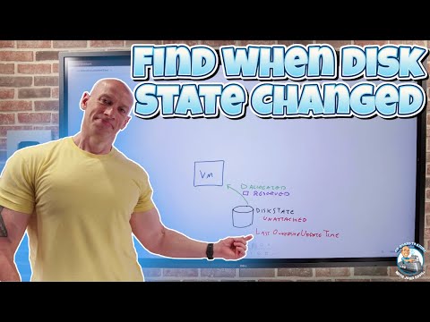 Find the last time a managed disk state changed to help with optimization with a new property!