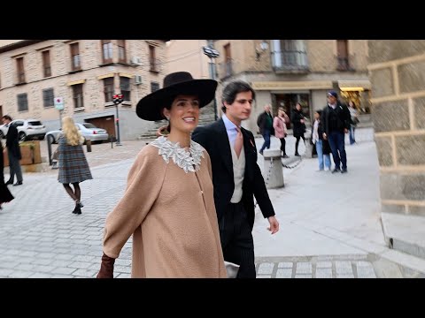 Sofía Palazuelo derrocha elegancia en la boda de su hermano Beltrán