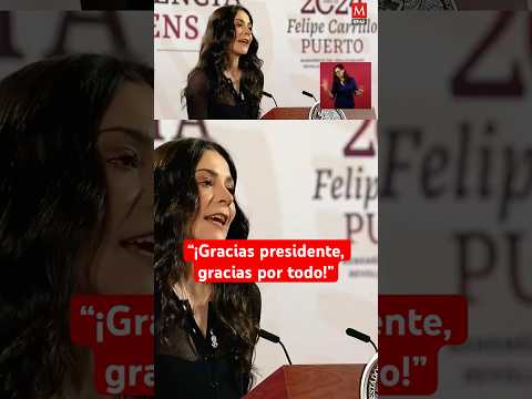 Elizabeth García Vilchis, se despide de AMLO y su equipo de trabajo #shorts