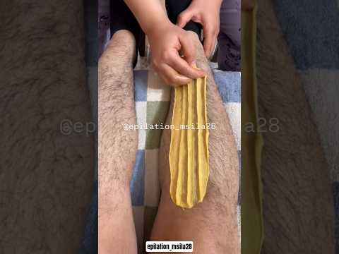 ASMR leg waxing epilation_msila28