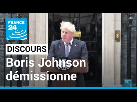 REPLAY - Boris Johnson annonce sa démission comme chef du Parti conservateur • FRANCE 24