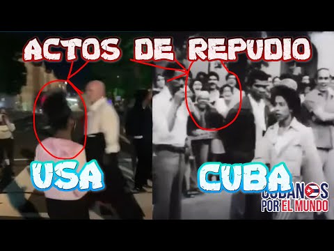 Llegan los Actos de Repudio de Cuba a Estados Unidos de la mano de seguidores de Black Lives Matter