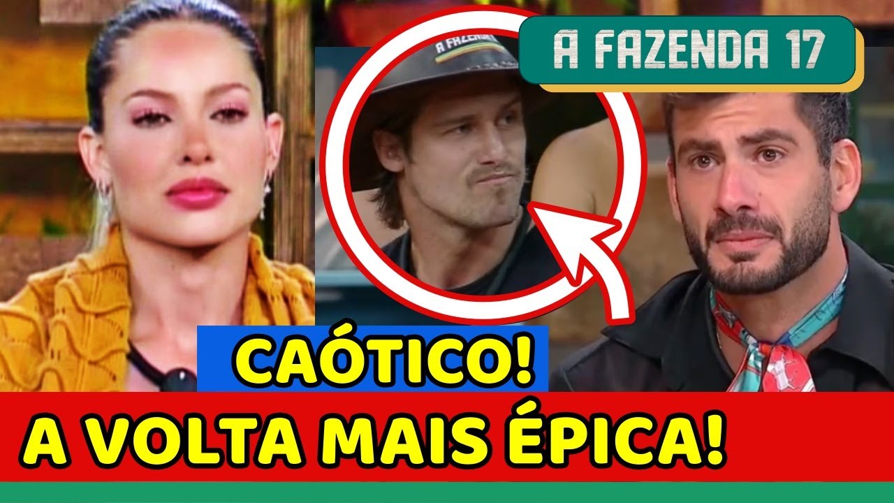 🔴 A Fazenda 17: ACOMPANHANDO O RETORNO DA ROÇA AO VIVO | HOJE ÀS 23:30H com JU NOGUEIRA