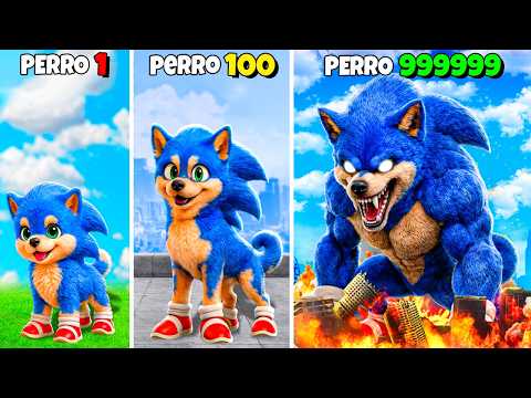 Mejorando a DOG SONIC en GTA 5 !! (Sonic Movie mod)