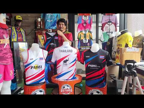 เสื้อทีมกีฬา​Padel(ปาเดล)​เ