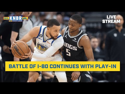 Dubs head to Sac for the play-in | KNBR Livestream | 4/15/2024