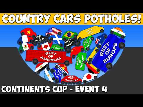 Giant Pothole Chaos! | Country Cars Continents Cup 2025 (Event 4)