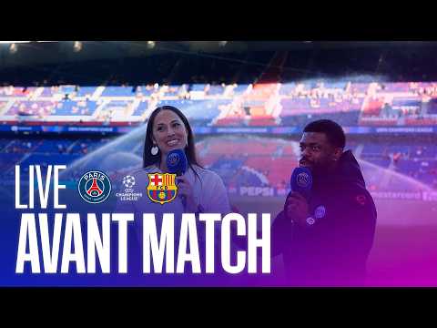 Avant <strong>match</strong> et <strong>Match</strong> center en direct : Paris Saint-Germain - FC Barcelone