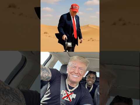 POV Trump looking for oil again YOU CAN’T LAUGH #funny #trump #americanmemes #memes #viral #shorts