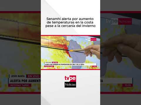Senamhi alerta por aumento de temperaturas en la costa pese a la cercanía del invierno