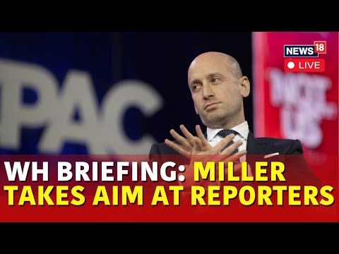 Stephen Miller Live: Stephen Miller Says 'Joe Biden Being Mentally Incompetent’ In A Presser | N18G