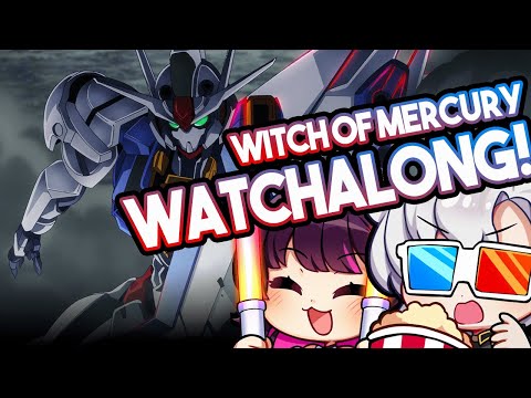 【WATCHALONG】 Let's watch anime together! ft Lofi! (Witch from Mercury Ep 0-2)