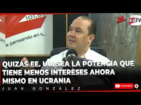 Juan González: quizás EE. UU. sea la potencia que tiene menos intereses ahora mismo en Ucrania