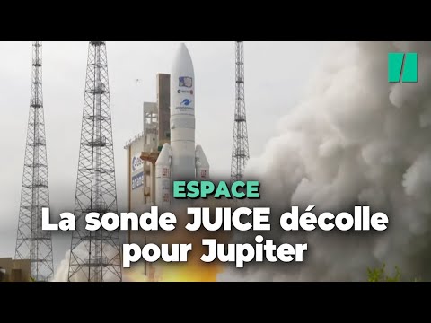 Décollage réussi d’Ariane 5 pour la mission JUICE vers Jupiter