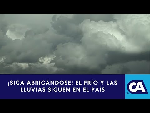 Seguirá el frío y las lluvias en Guatemala