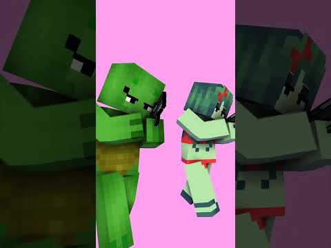 Monser School: VAMPIRE HEROBRINE LOVE CURSE - Minecraft Animation