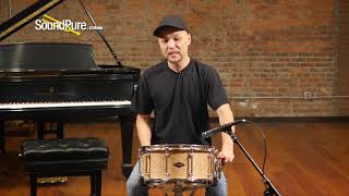 Craviotto 6.5x14 Ash Custom Shop Snare Drum Quick n' Dirty
