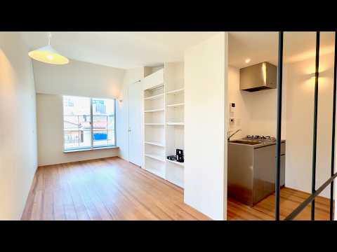 Living Big in a Tiny Tokyo Space: Inside a Beautiful 269 sqft Wooden Micro Apartment 🏠