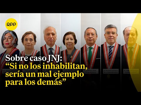José Luis Lecaros indicó que el Parlamento debería inhabilitar a todos los integrantes de la JNJ