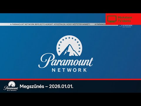Paramount Network megszűnése - 2026.01.01. 1:00