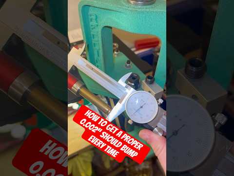 How to Properly Resize Cases for 0.002” Shoulder Bump Using Competition Shellholders & A Comparator