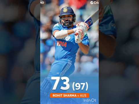 Rohit Sharam 73(97) #cricket #indiateam #india #indvsaus #sports #rohitsharma #shorts #shortsfeed