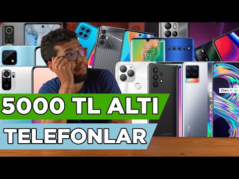 5000 TL ALTI EN İYİ TELEFONLAR (TEMMUZ 2022)